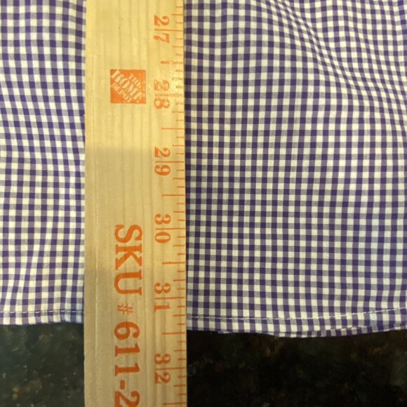 IZOD Men's BCheck Shirt Button Up LARGE Natural Stretch Long Sleeve NWOT - Picture 13 of 14